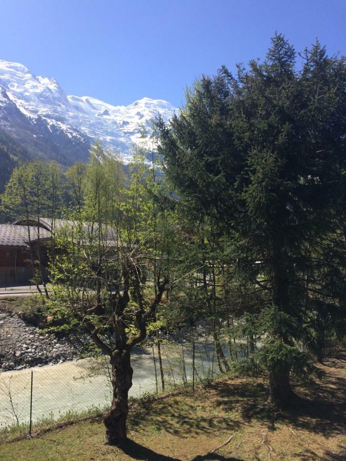 Studio Lumineux Avec Vue Sur Le Massif Du Mont-Blanc Chamonix Dış mekan fotoğraf